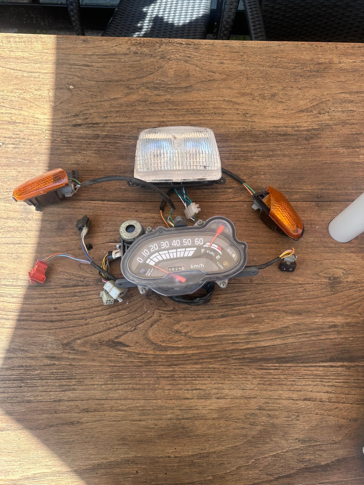 Honda vision teller 60km met voorlamp en knipperlichten, Ophalen of Verzenden, Overige typen, Honda