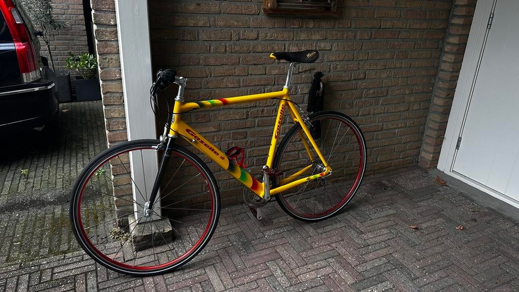 Retro Gazelle Alu Road Gold Line - Ultegra, Ophalen, 28 inch, Velgrem, Zo goed als nieuw
