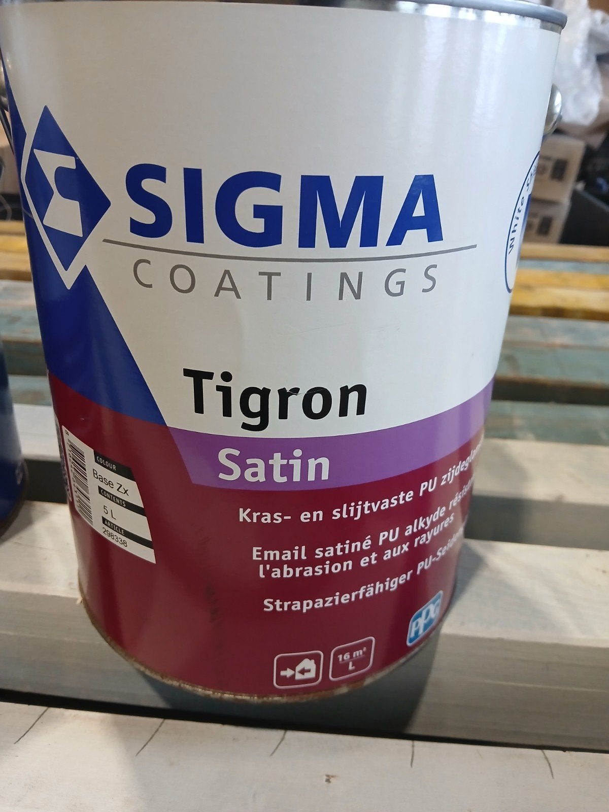 Sigma coatings. grachtengroen., Ophalen of Verzenden