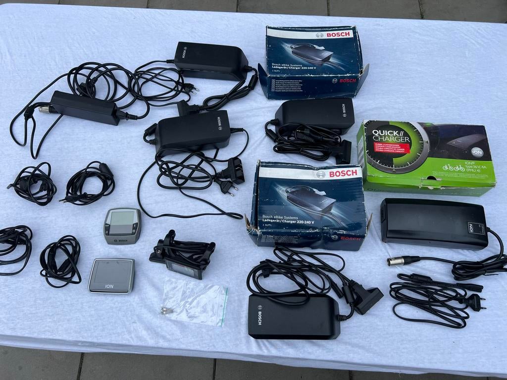 Bosch Ebike opladers, Ion, Emotion ACCELL laders & displays, Ophalen of Verzenden, Gebruikt