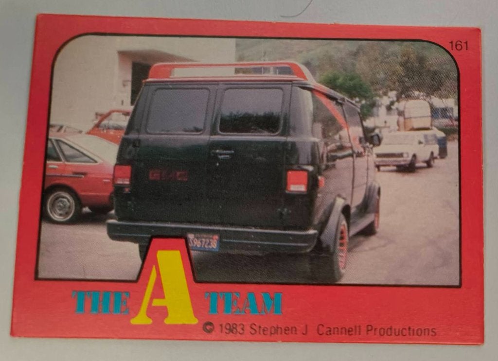 The A-Team Monty Gum 1983 no.161, Verzamelen, Ophalen of Verzenden, Nieuw, Foto of Kaart