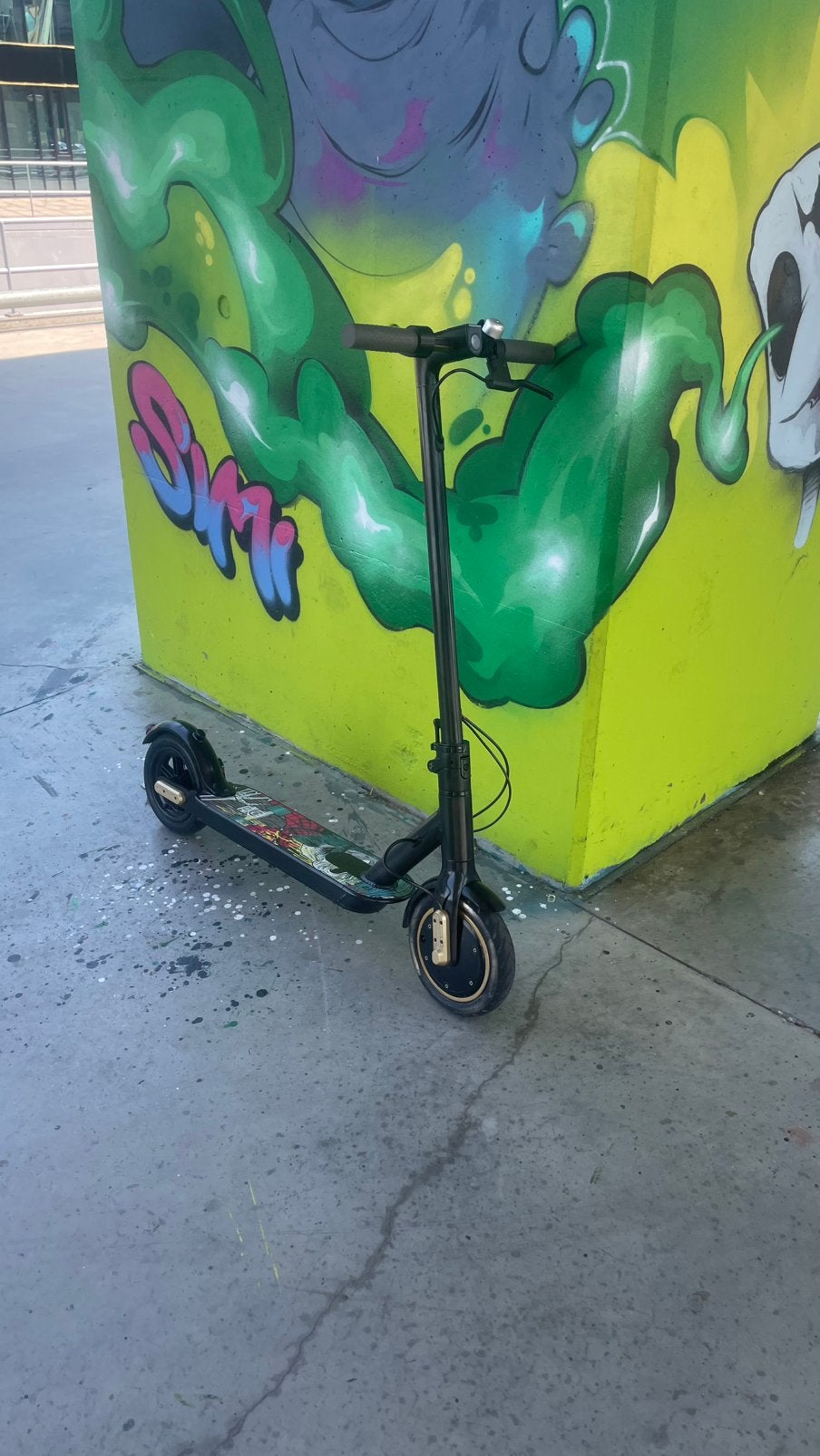 Xiaomi M365 Elektrische Step – Glitterzwart met goud, Ophalen, Zo goed als nieuw, Elektrische step (E-scooter)