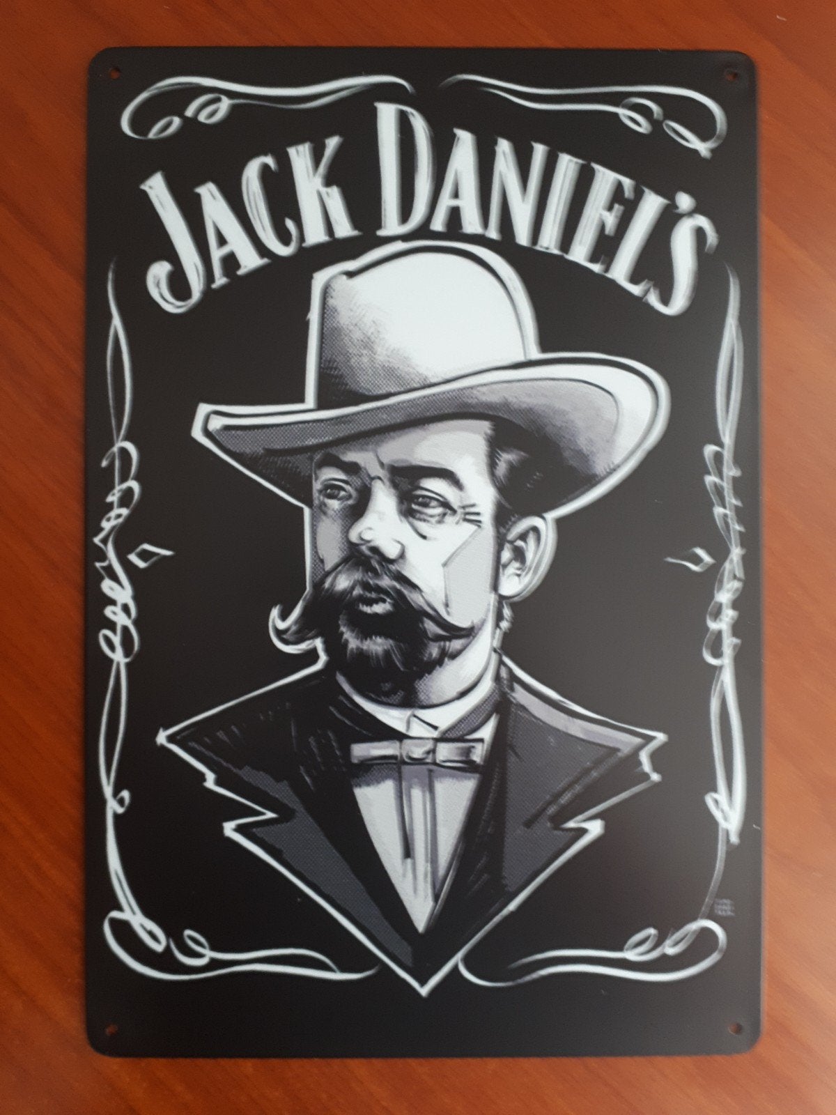 Jack Daniels 20x30 cm Metalen Reclamebord, Ophalen of Verzenden, Nieuw, Reclamebord
