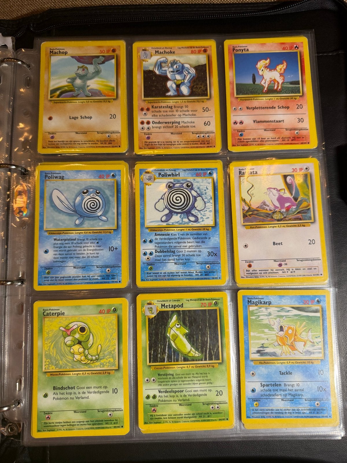 Losse verkoop NL Pokémon Kaarten Collectie - BASE, Ophalen of Verzenden, Gebruikt, Meerdere kaarten