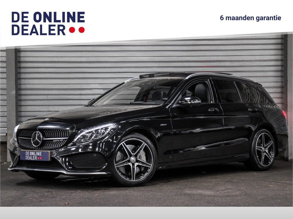 Mercedes-Benz C-Klasse Estate 450 AMG 368PK |Pano|Memory|Sto, Auto's, Euro 6, 368 pk, Vierwielaandrijving, Automatische klimaatregeling