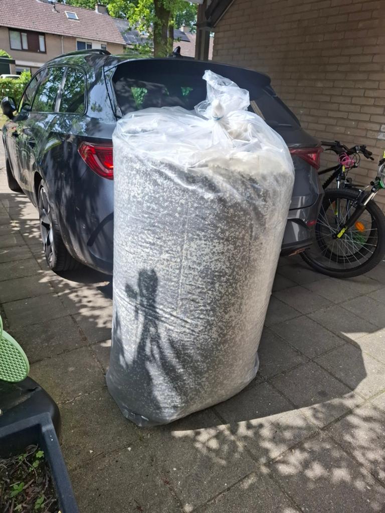 Zitzakvulling - EPS parels voor comfort en navulling, Ophalen, Nieuw, Wit, Overige typen