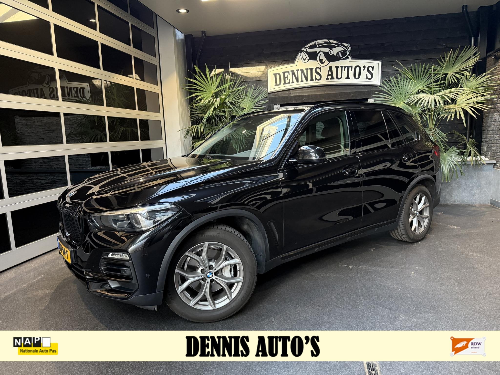 BMW X5 xDrive40i High Executive Panoramadak!, Auto's, Dealer onderhouden, Gebruikt, Leder, 2998 cc