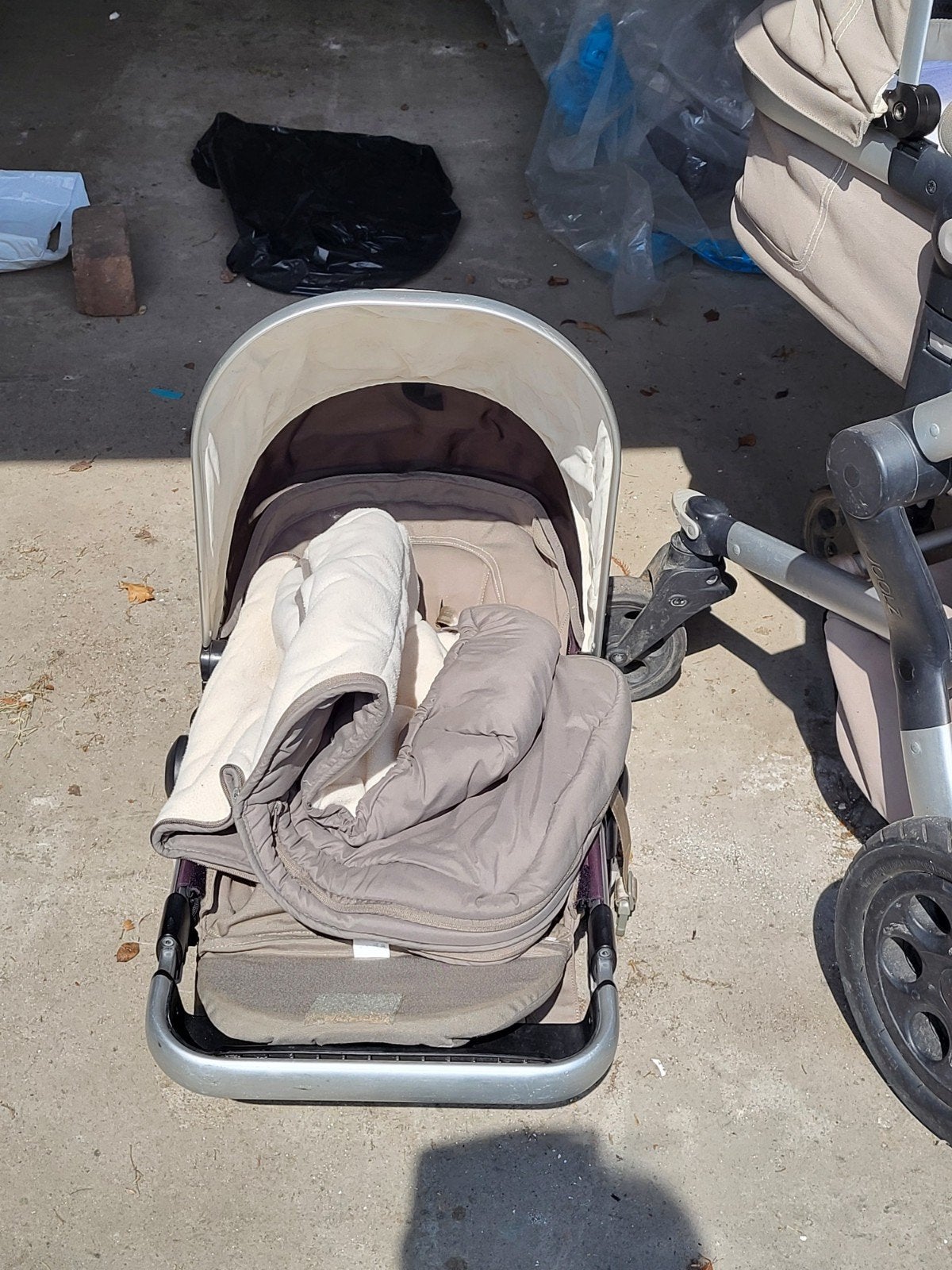 Joolz Kinderwagen met reiswieg en voetenzak, Ophalen, Gebruikt, Combiwagen, Overige merken