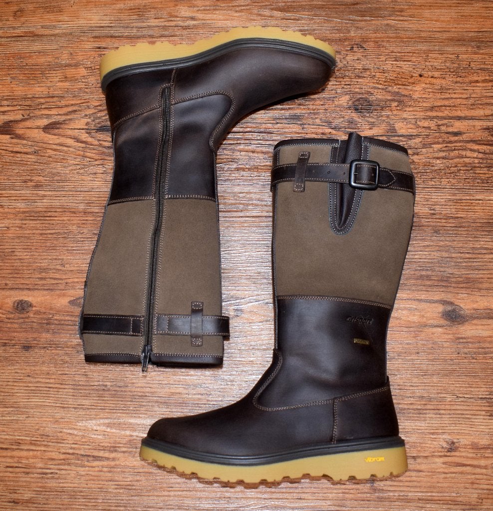 GRISPORT - leren Highland laarzen Brown/ Para - maat 37, Bruin, Nieuw, Grisport, Wandelschoenen