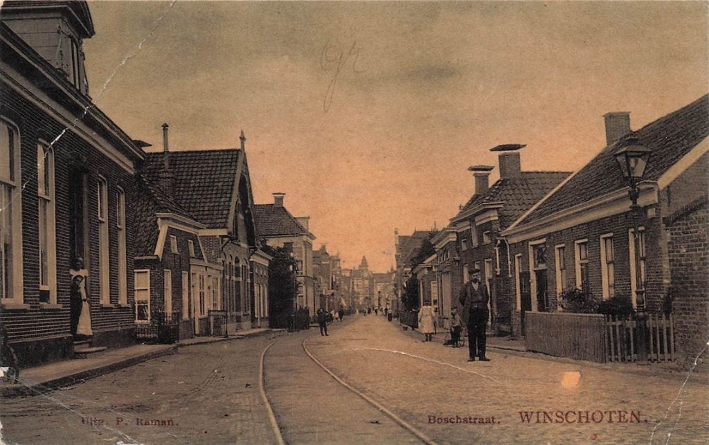 702-417-033 Boschstraat Winschoten, Verzenden, Voor 1920, Groningen