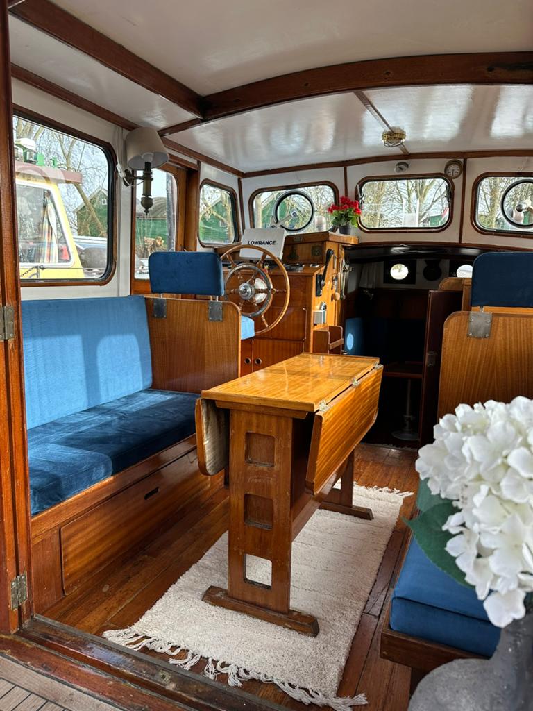 Valkvlet Gillissen valk vlet nieuwe Nanni , kap, bekleding, Gebruikt, Binnenboordmotor, Diesel, Walstroom