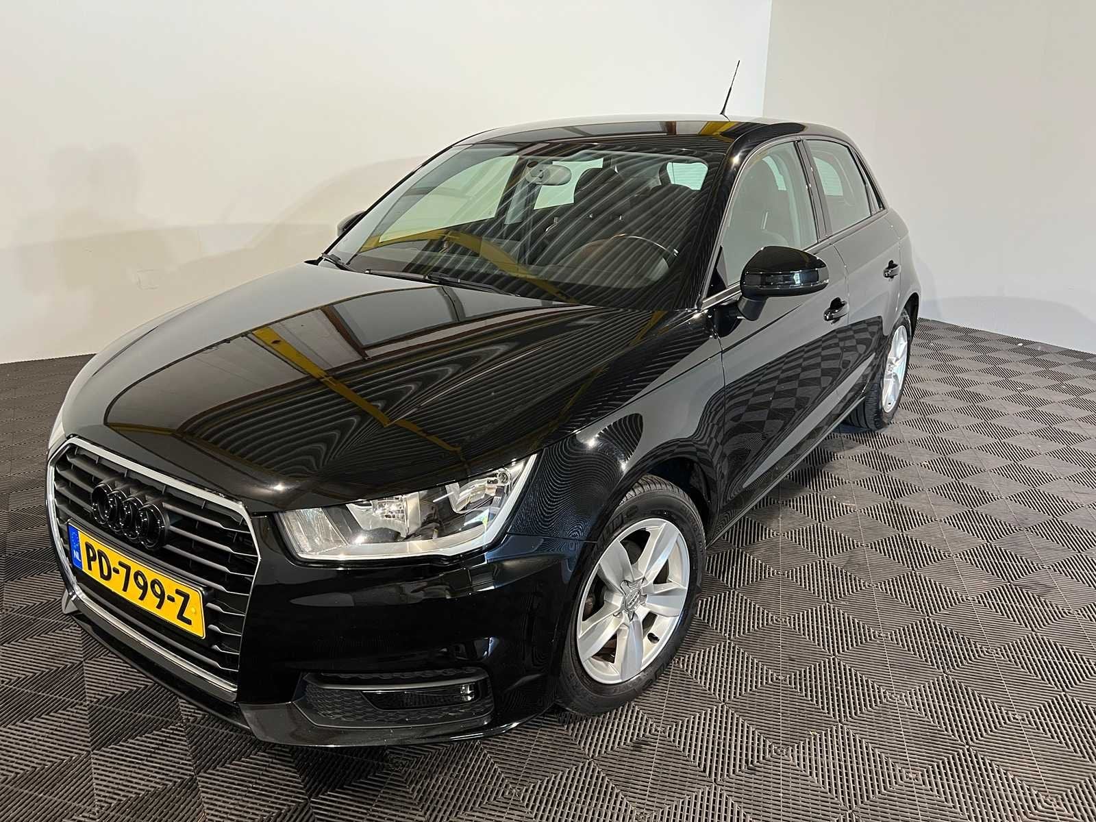 Audi A1 Sportback 1.0 TFSI Sport Pro L, PD-799-Z, Voorwielaandrijving, Euro 6, 95 pk, Zwart