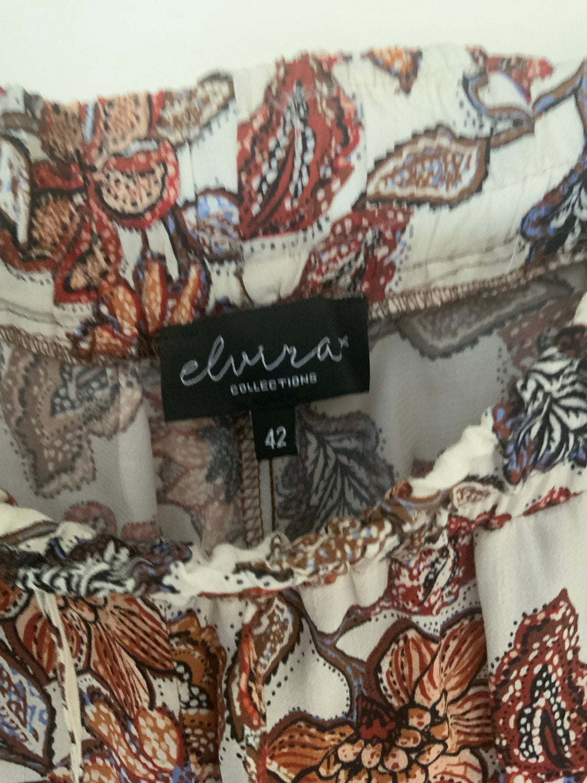 Nieuwe Elvira Collections broek met wijde pijpen, Meerkleurig, Maat 42/44 (L), Nieuw, Ophalen of Verzenden
