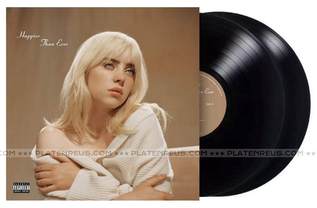 LP Billie Eilish Happier Than Ever , Nieuw 2 LP, LP, Geseald, Pop, Ophalen of Verzenden