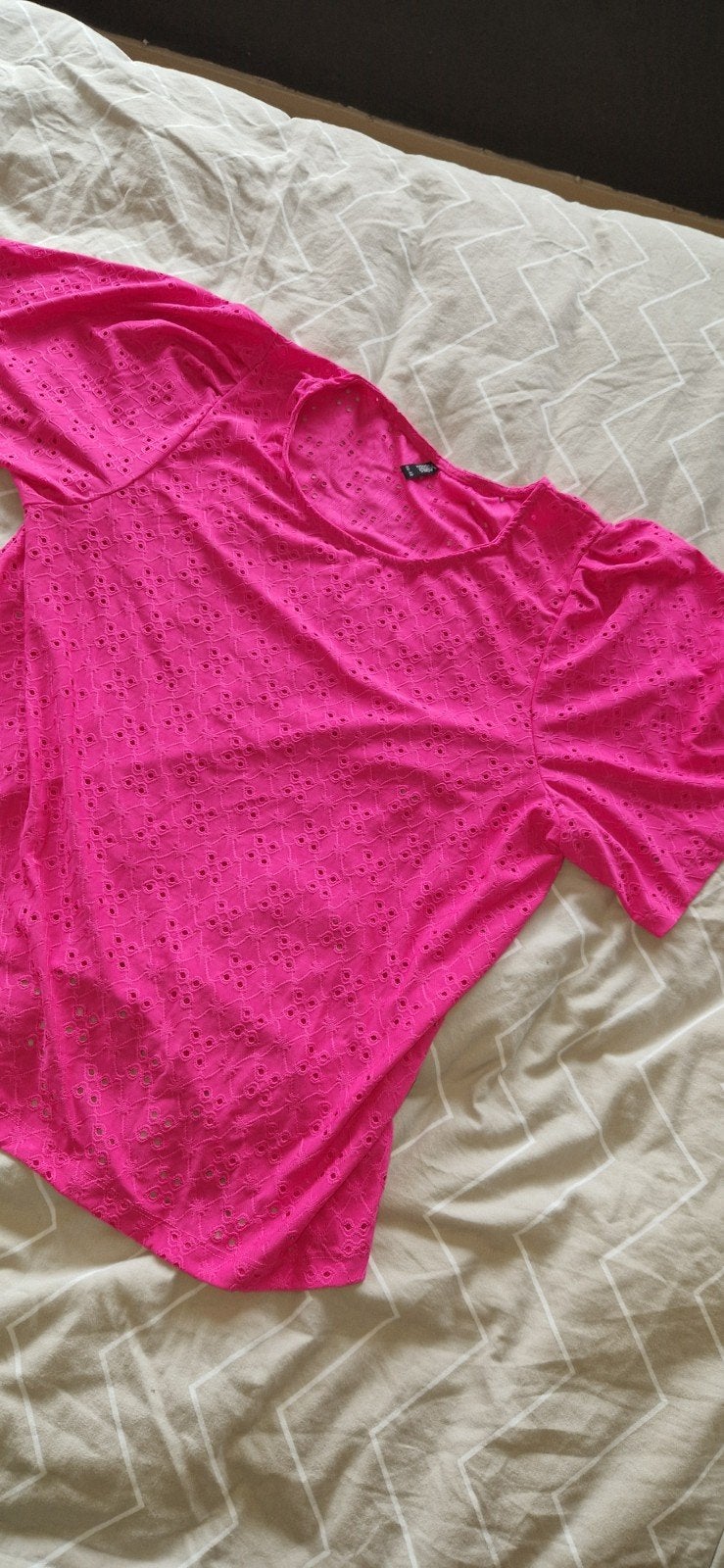 Dames Fashion Top met Gaatjespatroon - Diverse Kleuren, Kleding | Dames, T-shirts, Maat 46/48 (XL) of groter, Zo goed als nieuw