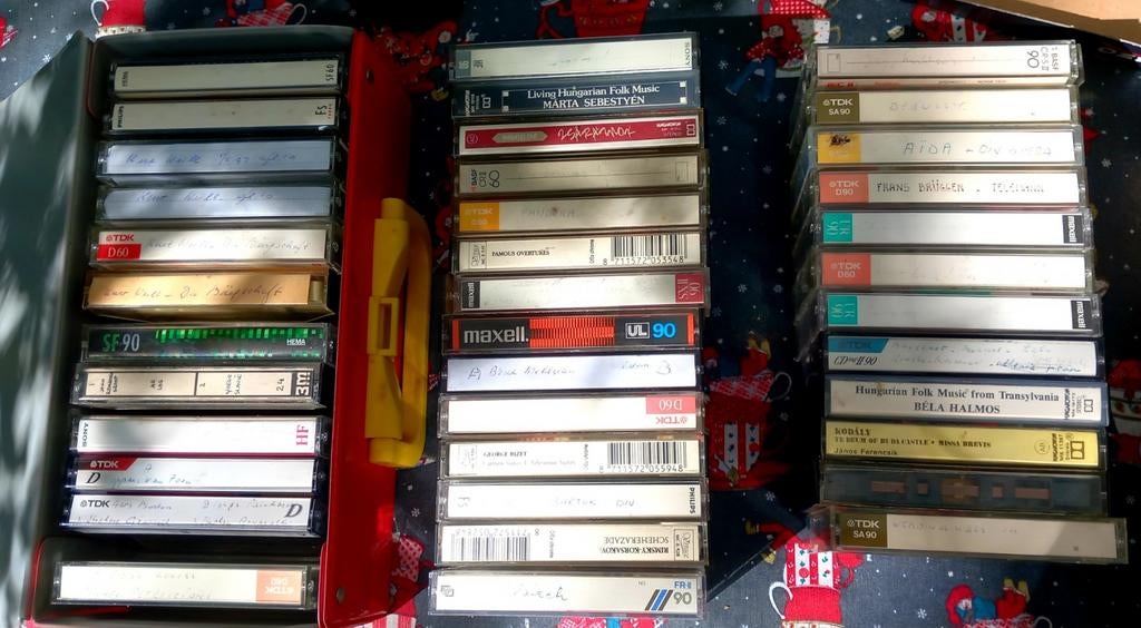 Verzameling cassettebandjes met diverse genres, Cd's en Dvd's, Cassettebandjes, Gebruikt, Klassiek, Ophalen of Verzenden, Voorbespeeld