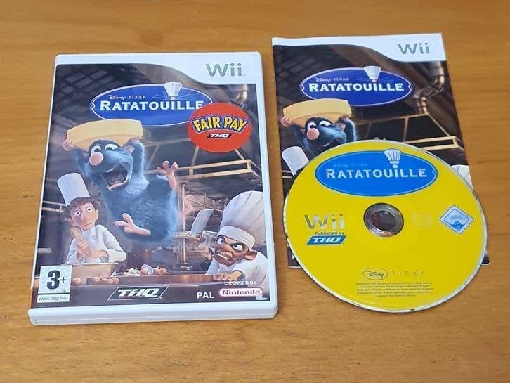 WII | RATATOUILLE, Gebruikt, Ophalen of Verzenden, Sport, 3 spelers of meer