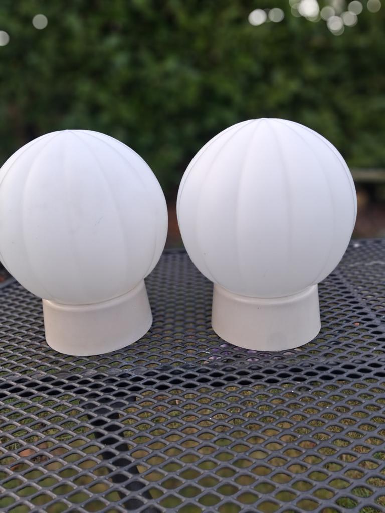 Set van 2 vintage Thabur lampen, Huis en Inrichting, Ophalen of Verzenden, Gebruikt, Vintage, Retro, Mid-century Modern