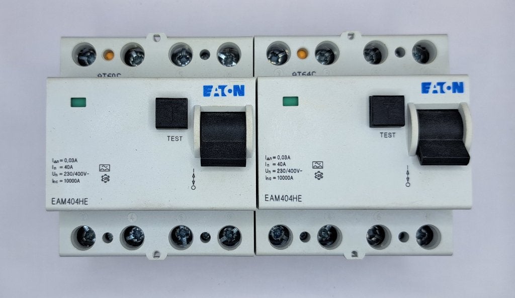 Eaton Groepenkast Aardlekschakelaar 40A 30mA 230/400V (1x), Gebruikt, Onbekend, Ophalen of Verzenden, Eaton