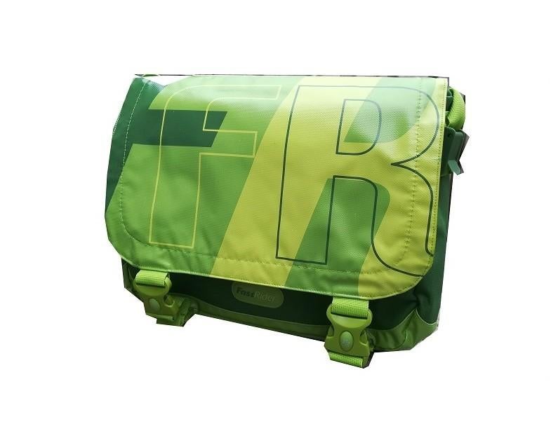 Fietstas / Messenger bag FAST RIDER Fresh Green 35% korting!, Ophalen of Verzenden, Nieuw, Groen