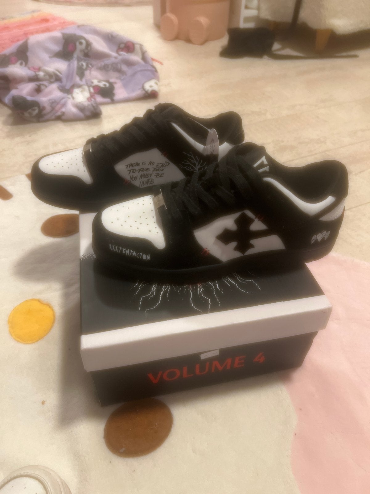 Nieuwe XXXTENTACION sneakers - Maat 40, Ophalen, Nieuw, Zwart, Sneakers of Gympen