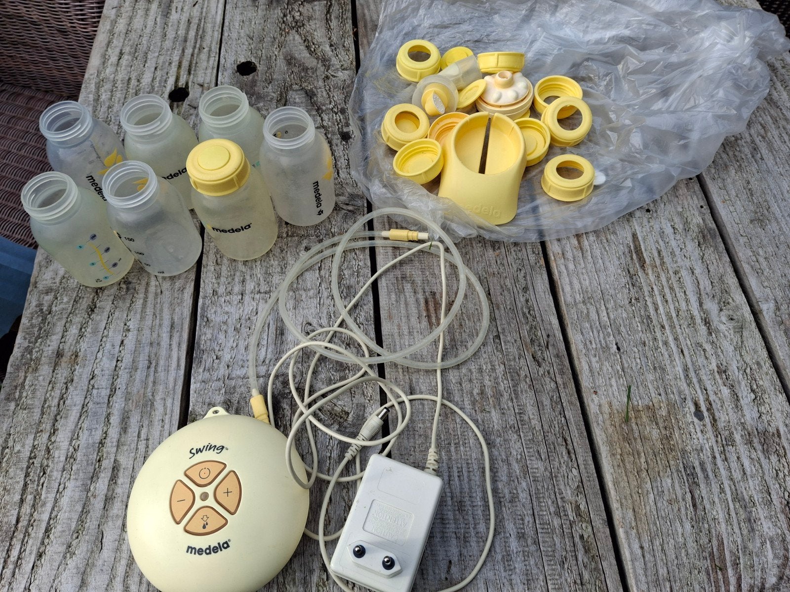 Medela Swing borstkolf (niet compleet), Ophalen of Verzenden, Gebruikt