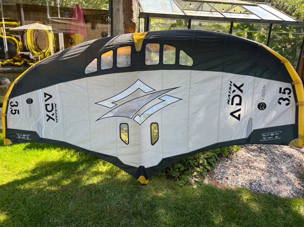 Naish ADX Nvision 3.5mtr., Ophalen of Verzenden, Zo goed als nieuw, Wingsurf-board
