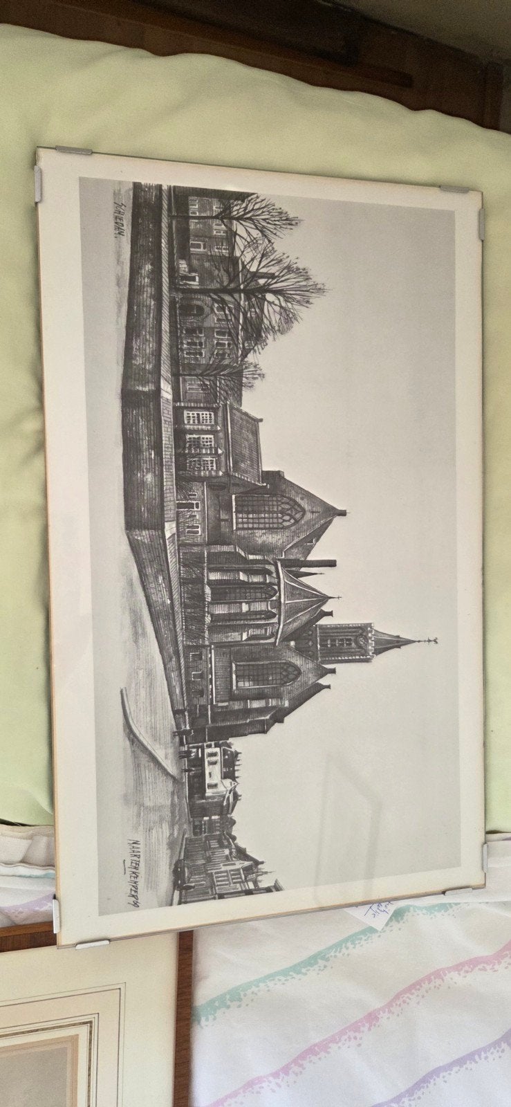 Reproductie Grote of St. Janskerk Schiedam - Maarten Kemper, Ophalen