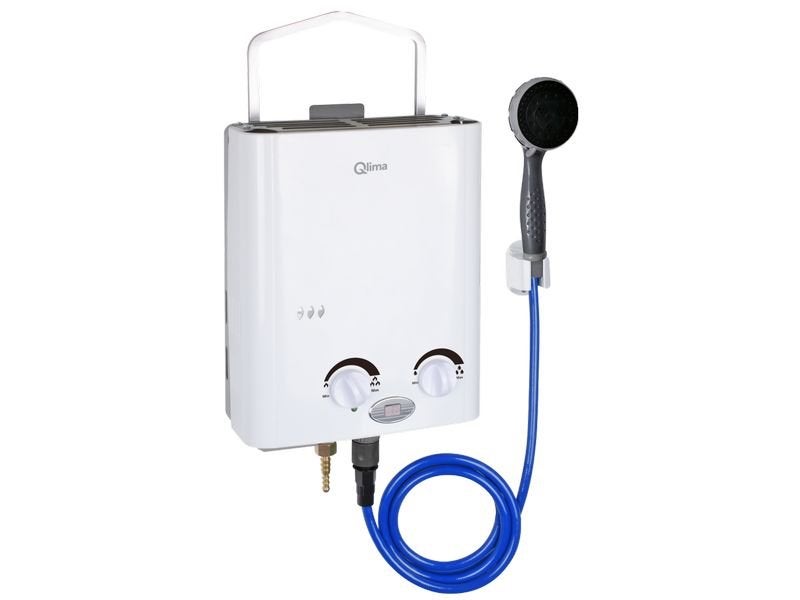 Qlima PGWH1010 mobiele geiser, Geiser, Ophalen of Verzenden, Minder dan 20 liter, Minder dan 3 jaar oud