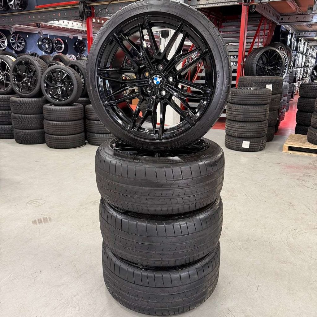 OEM BMW M5 Velgen 20 om 21 Inch G90 G99 Velgen Glans Zwart, Niet ingevuld, Gebruikt, Banden en Velgen, Niet ingevuld