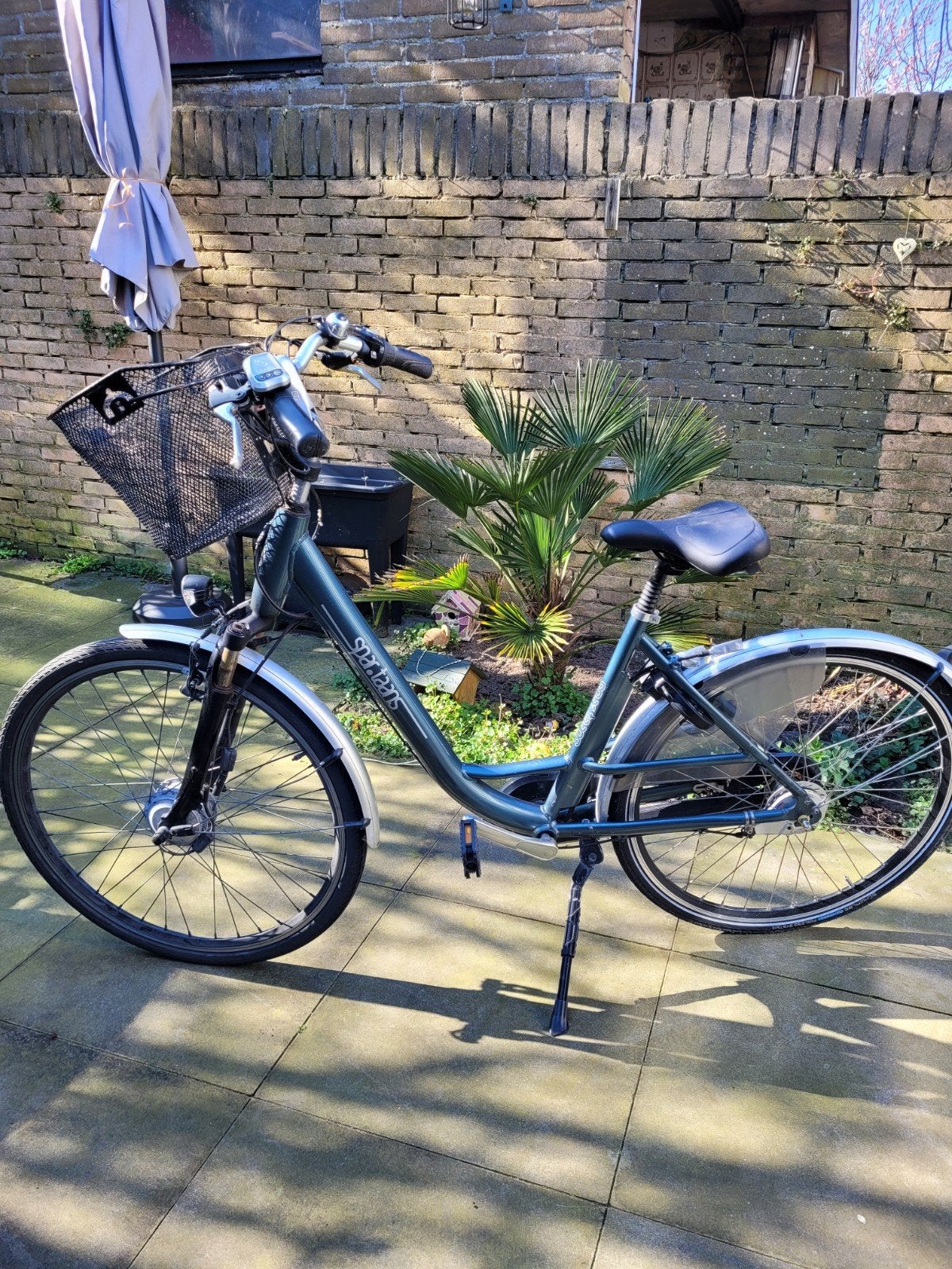 Spartaans damesfiets, Fietsen en Brommers, Gebruikt, Velgrem, Versnellingen, 50 tot 53 cm