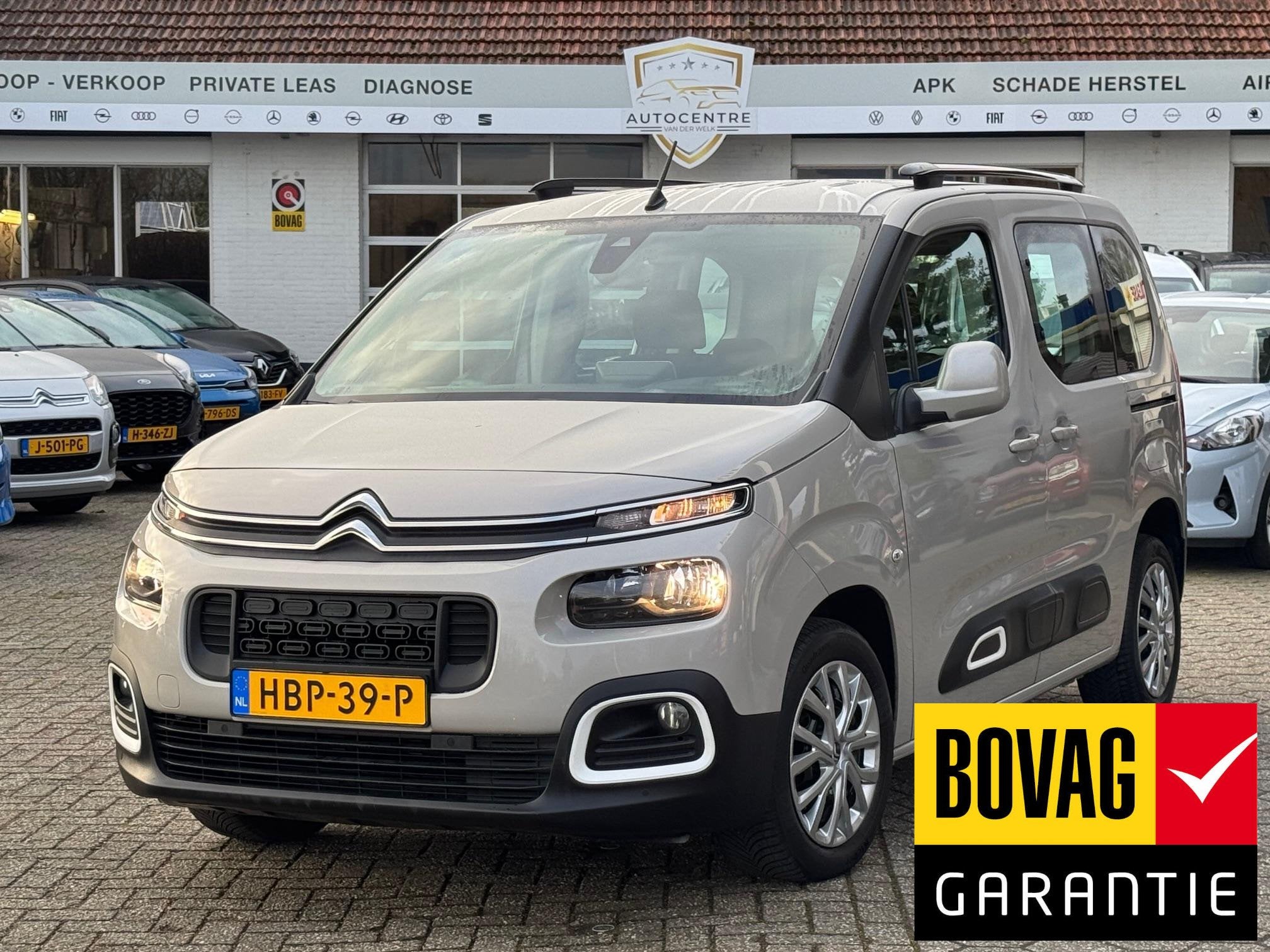 Citroen Berlingo 1.2 PureTech Live AUTOMAAT | NAVI | distrib, Auto's, 12 maanden, Stof, Gebruikt, Euro 6