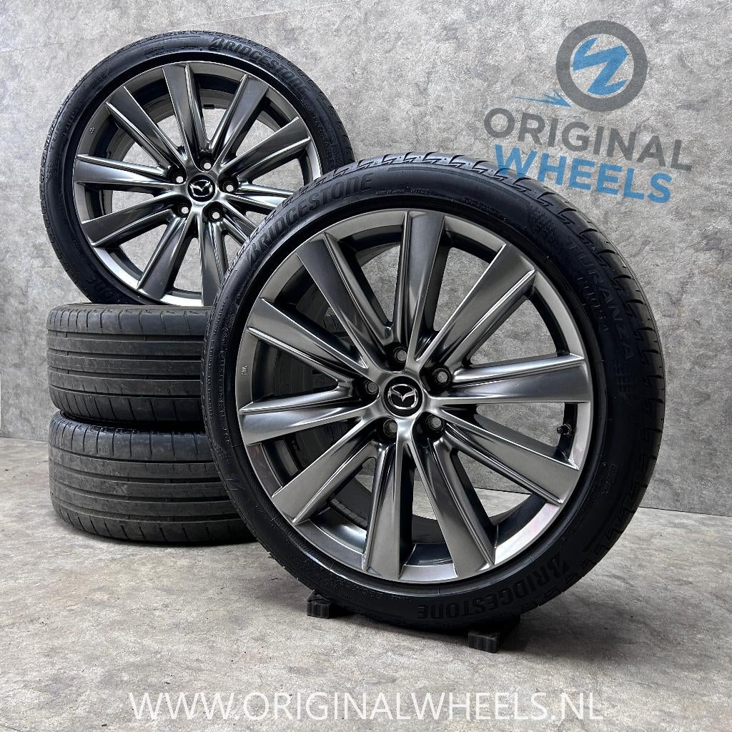 19 inch originele velgen + zomerbanden Mazda 6, Auto-onderdelen, Banden en Velgen, 19 inch, Gebruikt, Banden en Velgen, Ophalen of Verzenden