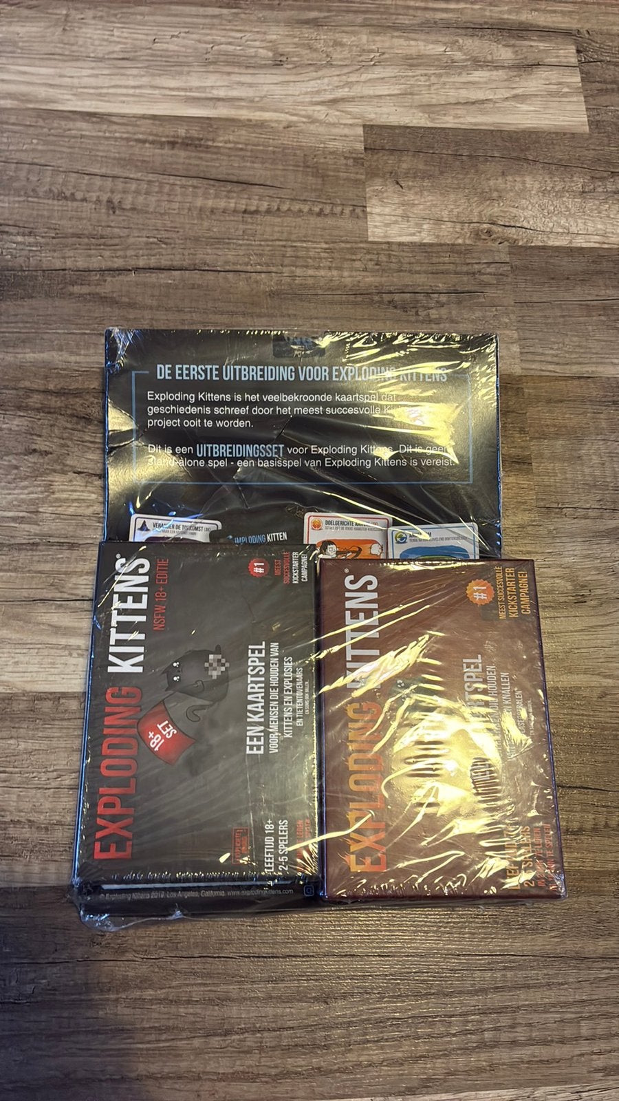 Kaartspel set Exploding Kittens, Ophalen of Verzenden, Nieuw