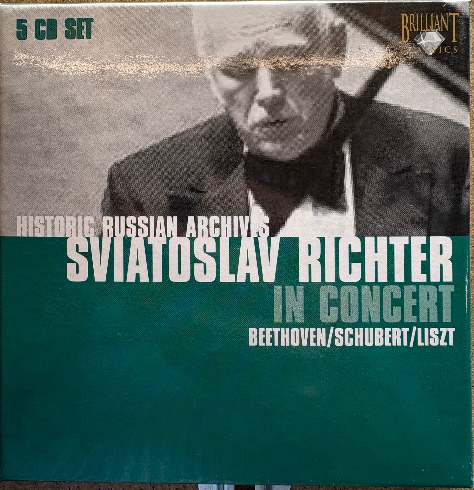 Sviatoslav Richter In Concert - Beethoven/Schubert/Liszt (5, Boxset, Ophalen of Verzenden, Zo goed als nieuw, Romantiek