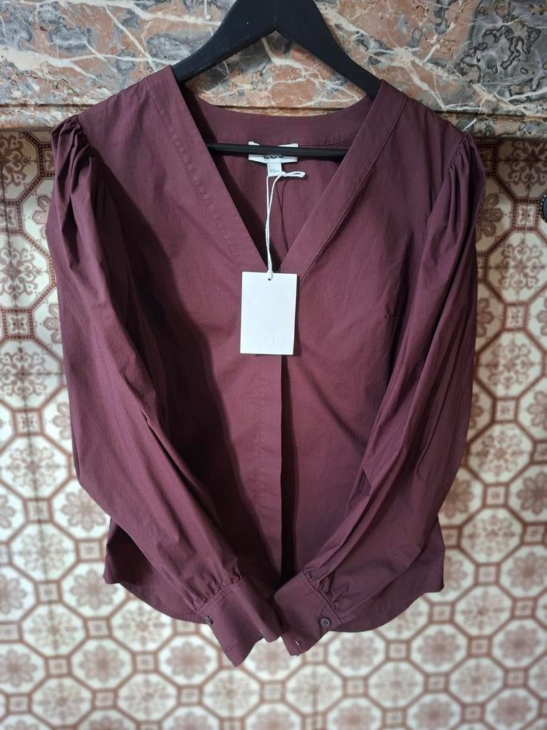 COS blouse, Ophalen, Zo goed als nieuw, Rood