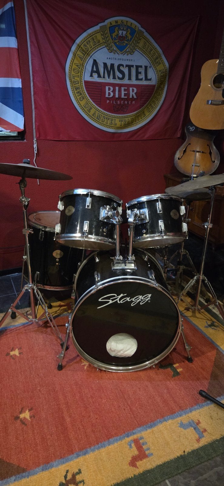 stagg (Tim)drumsetje, Ophalen of Verzenden, Gebruikt, Overige merken