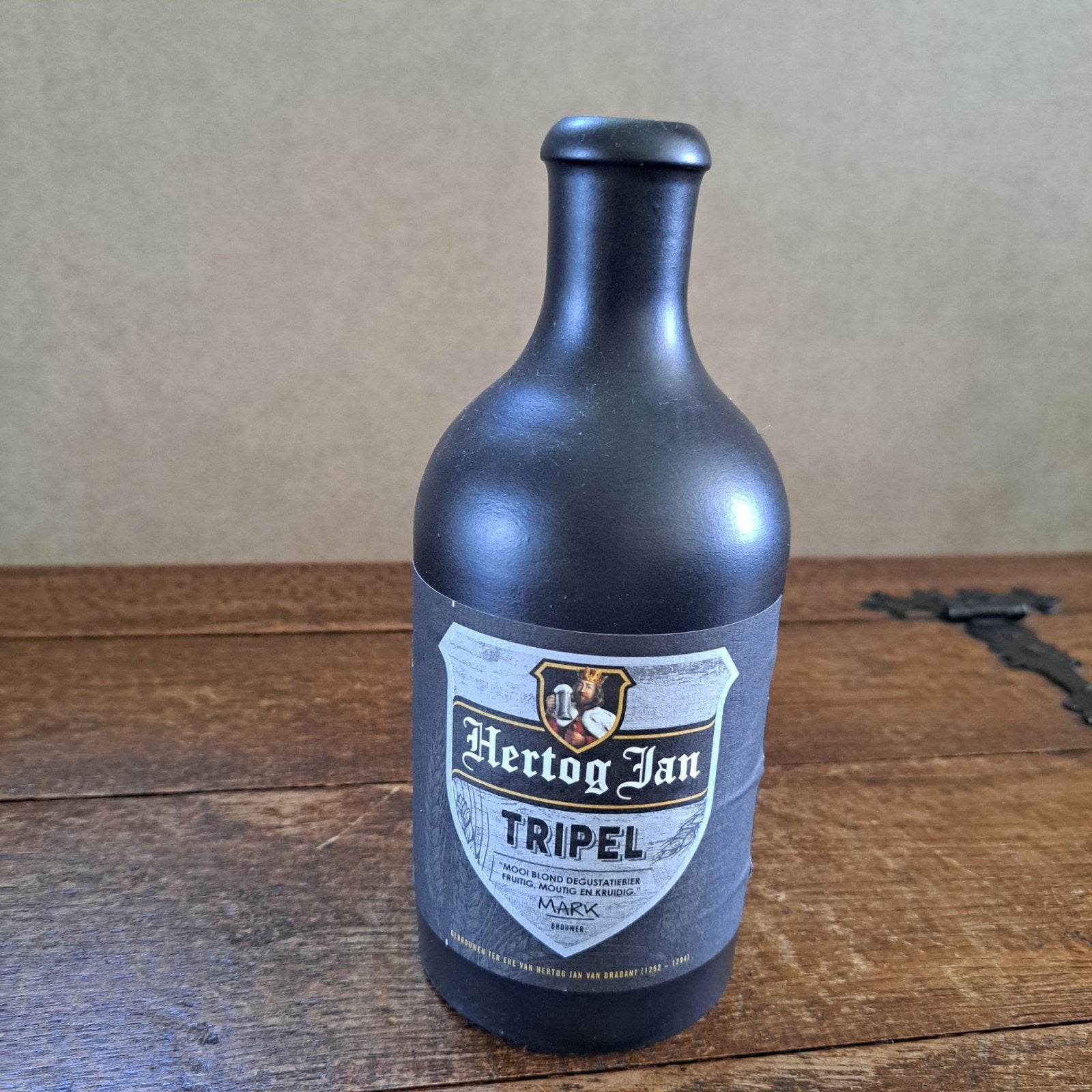 Hertog Jan 1/2 liter fles, Ophalen of Verzenden, Zo goed als nieuw, Flesje(s), Hertog Jan