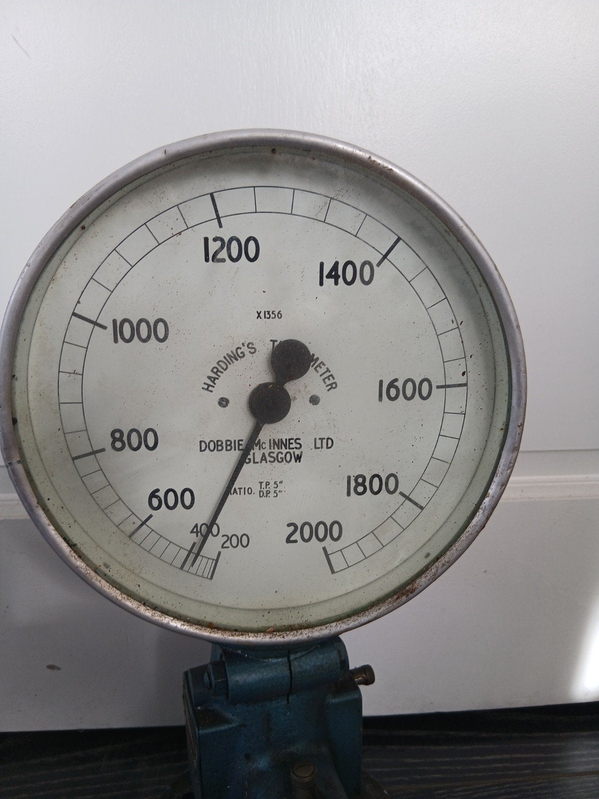 Tachmeter toerenteller sleepboot opduwer stationaire motor, Ophalen of Verzenden, Motor en Techniek