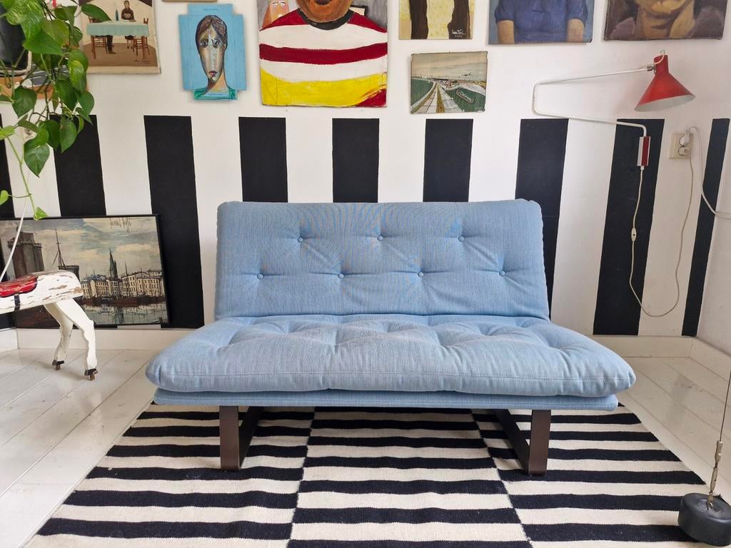 Two-seat sofa by Kho Liang le for Artifort, Ophalen, Gebruikt, 75 tot 100 cm