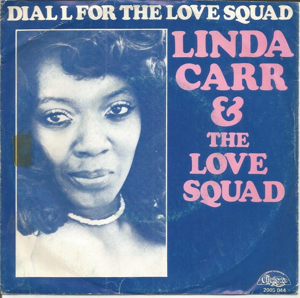Linda Carr & The Love Squad ‎– Dial L For The Love Squad, Fotohoes, 7 inch, Ophalen of Verzenden, Zo goed als nieuw