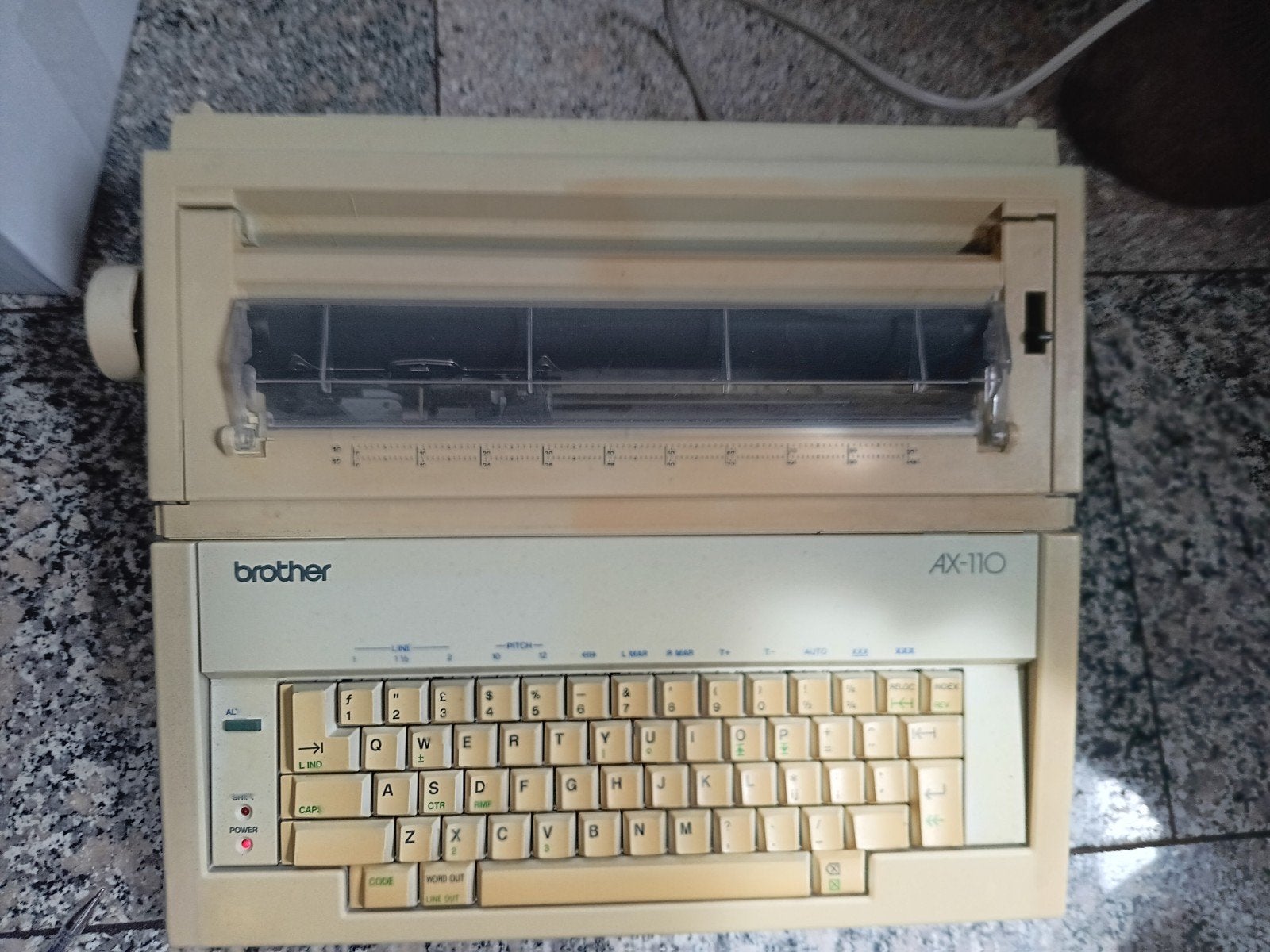 Elektronische typemachine.  Brother.Ax-110, Diversen, Typemachines, Ophalen of Verzenden