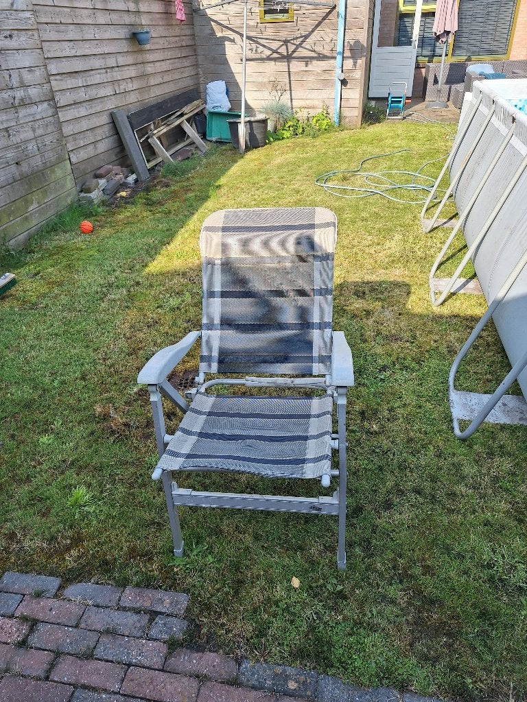 Camping stoel, Ophalen, Gebruikt, Campingstoel