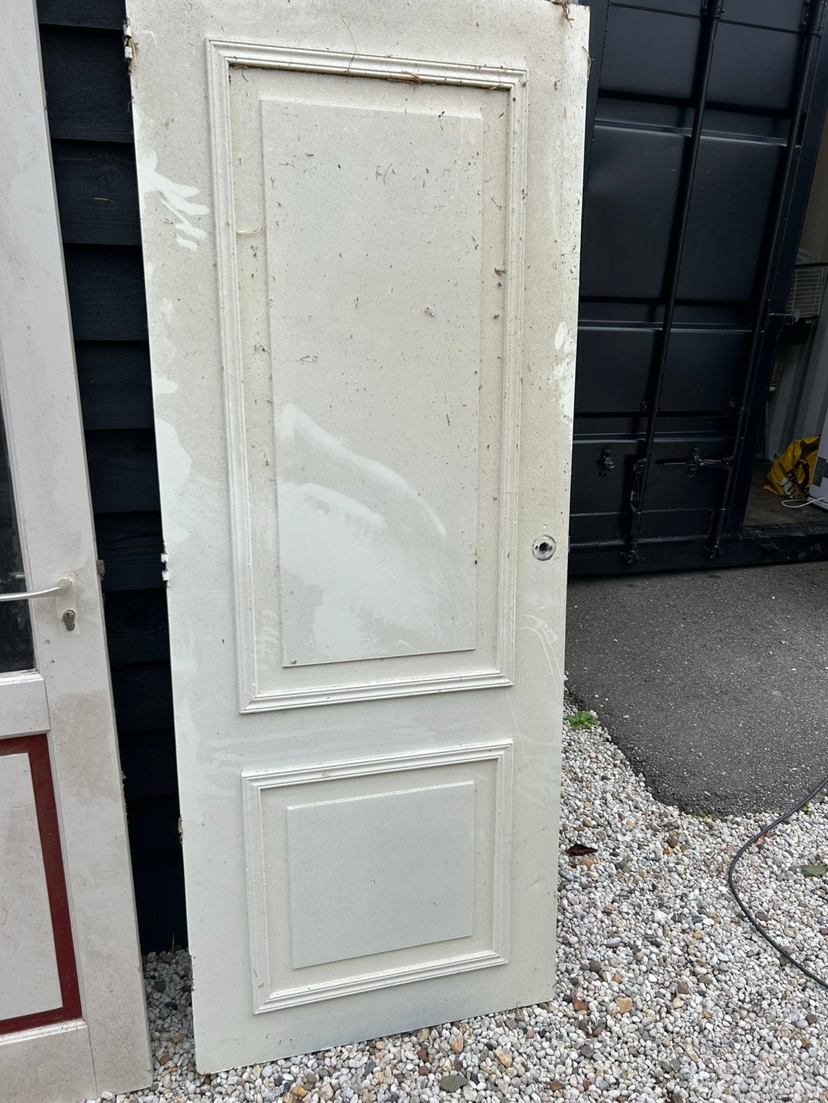 Binnendeur/paneeldeur 2 stuks, Doe-het-zelf en Verbouw, Minder dan 80 cm, Binnendeur, Ophalen of Verzenden, Zo goed als nieuw