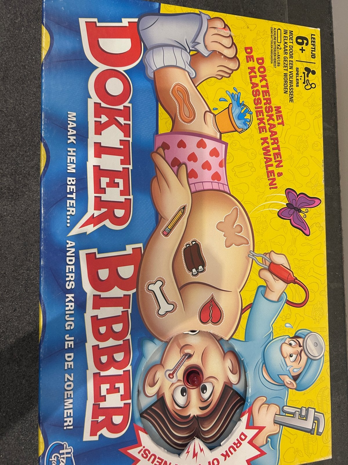 Dokter Bibber spel - Maak hem beter!, Een of twee spelers, Ophalen, Gebruikt