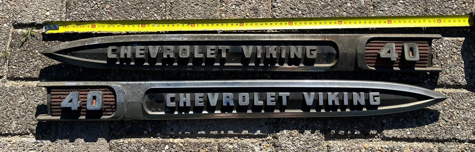 Chevrolet Viking 40 vrachtauto truck embleem fifty‘s, Ophalen of Verzenden, Gebruikt, Overige merken