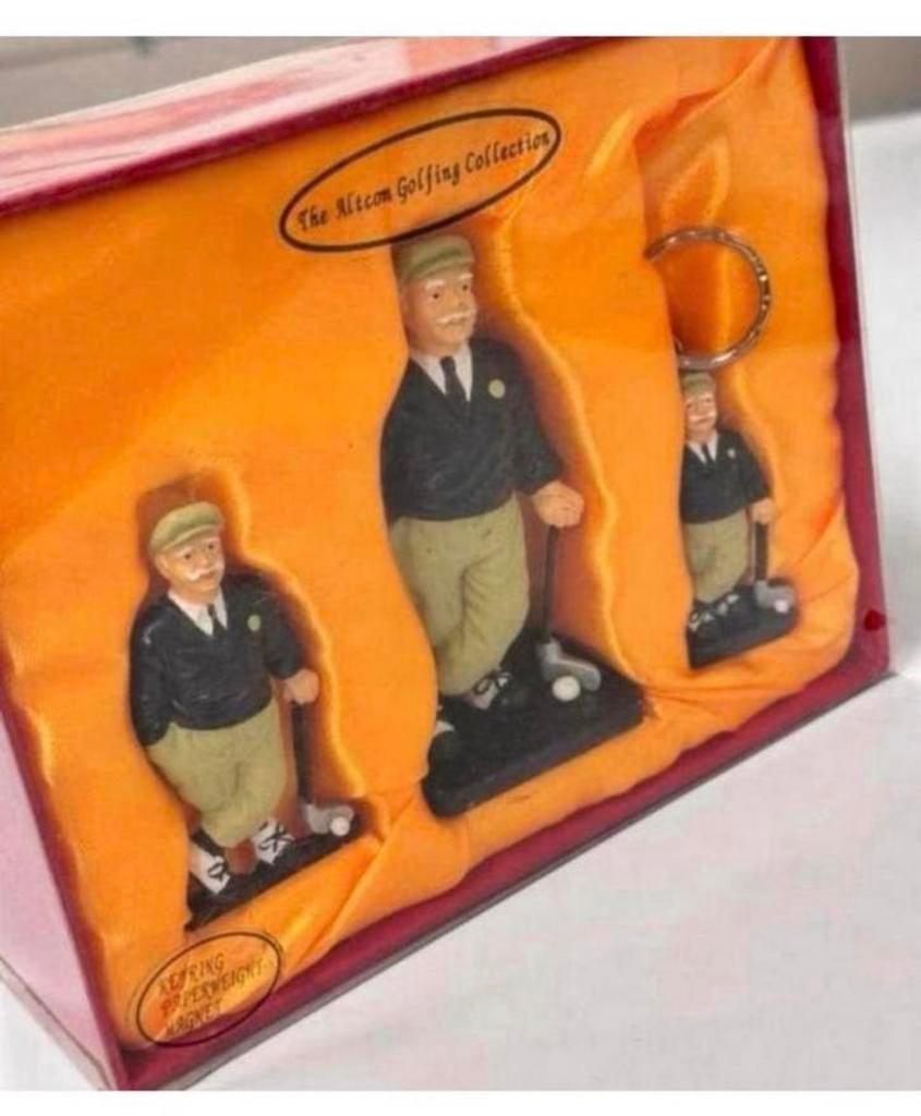 Cadeauset Presse beeld Sleutelhanger Altcom Golf golfen set, Overige typen, Nieuw, Ophalen of Verzenden, H