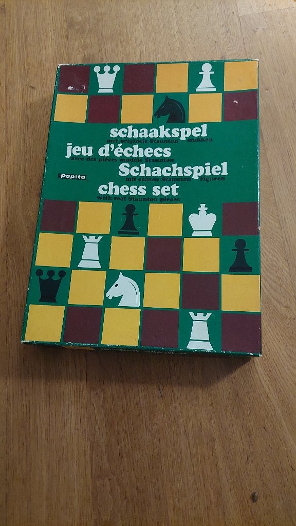Te koop Schaakspel, Ophalen of Verzenden, Gebruikt