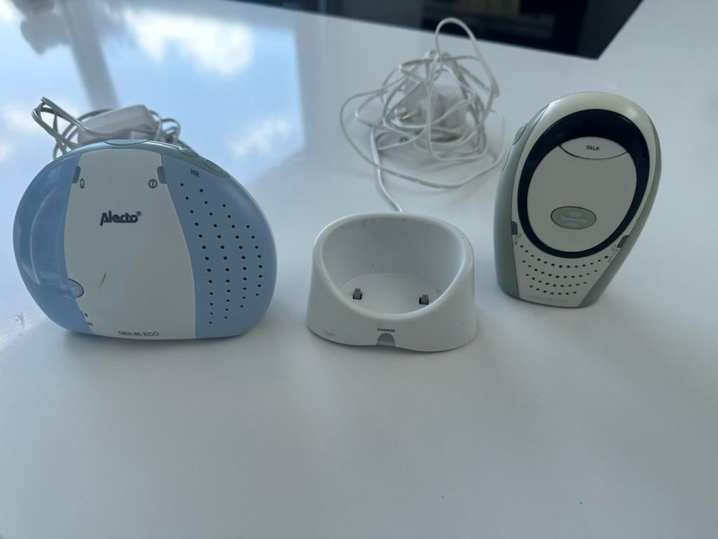 Alecto Dbx 85 Babyfoon - Gebruikt, werkt uitstekend, Kinderen en Baby's, Babyfoons, Ophalen of Verzenden, Zo goed als nieuw, 100 tot 250 meter
