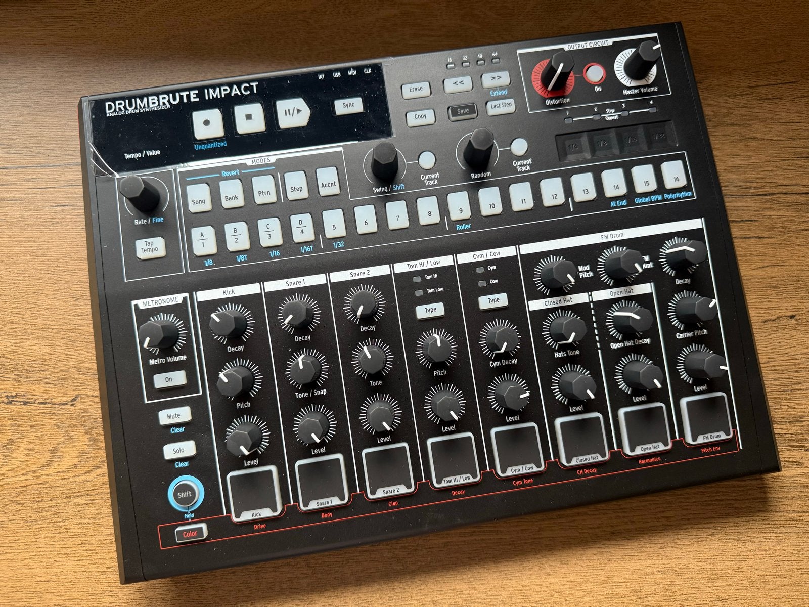 Arturia DrumBrute Impact Drummachine - Zo goed als nieuw, Ophalen of Verzenden, Zo goed als nieuw, Overige merken